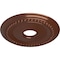 Ekena Millwork Classic Ceiling Medallion (Fits Canopies up to 12 3/4"), 18 5/8"OD 4"ID x 1 1/8"P, Copper Penny CM19CLCPS - alternate 3